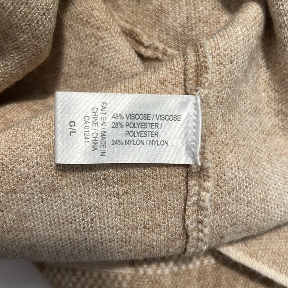 Women’s Buffalo plaid mock neck sweater- LARGE - Picture 8 of 8